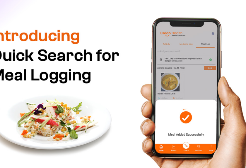 Quick Search for Meal Logging: Enjoy the Experience with the Credo Health App!